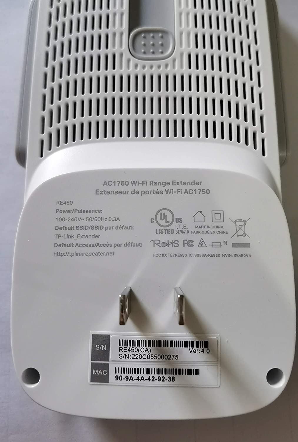 TP-Link AC1750 WiFi Extender (RE450) - Up to 1750Mbps, Dual Band WiFi Repeater, Internet Booster, Extend WiFi Range Further 🍁 All In One Marketplace Canada