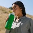 Owala FreeSip Insulated Stainless Steel Water Bottle with Straw, BPA-Free Sports Water Bottle, Great for Travel, 32 Oz, Putting Green 🍁 All In One Marketplace Canada