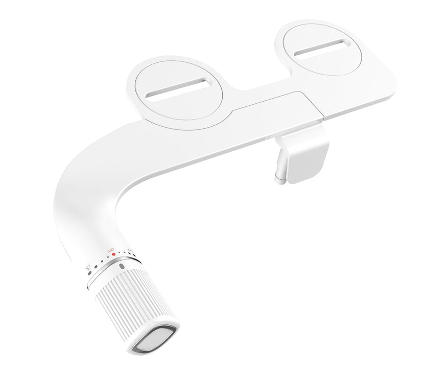 BIGCOW Bidet Attachment for Toilet, Ultra-Slim Dual Nozzle (Frontal & Rear Wash) Hygienic Toilet Bidet, Fresh Cold Water Pressure Adjustable Bidet Attachment with Stainless Steel Inlet 🍁 All In One Marketplace Canada