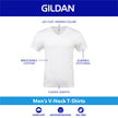Gildan Men's V-Neck T-Shirts, Multipack, Black (6-Pack), Medium 🍁 All In One Marketplace Canada