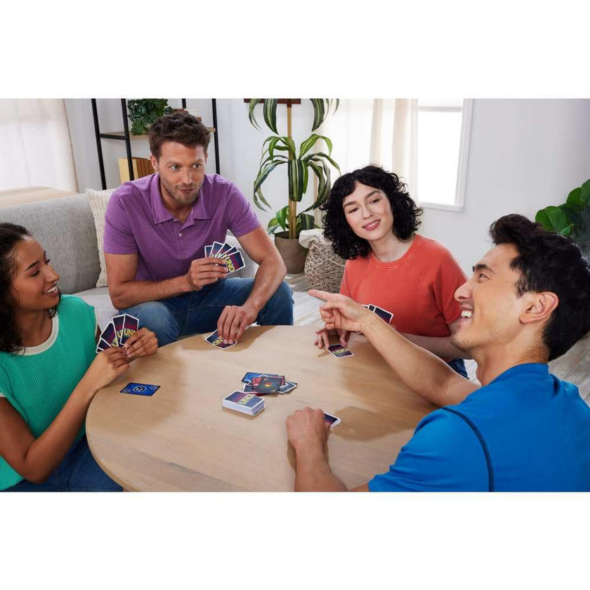 Mattel Games Liar’s UNO Card Game for Adults, Kids, Families, Parties & Game Nights, Travel Fun, Outwit Other Players with Bluffing & Trickery 🍁 All In One Marketplace Canada