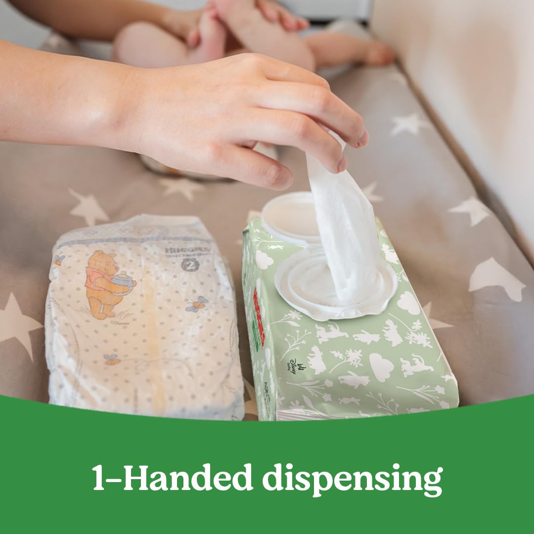 Huggies Natural Care Sensitive Baby Wipes, Unscented, Hypoallergenic, 99% Purified Water, 15 Flip-Top Packs (960 Wipes Total) 🍁 All In One Marketplace Canada