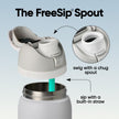 Owala FreeSip Insulated Stainless Steel Water Bottle with Straw for Sports and Travel, BPA-Free, 32oz, Iced Breeze 🍁 All In One Marketplace Canada