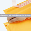 UCGOU Kraft Bubble Mailers 4x8 Inch 50 Pack Usable Size 4x7 Inch Yellow Padded Envelopes #000 Small Business Mailing Package Self Sealing Tear Resistant Boutique Bulk Mail Shipping Bags Bubble Mailers 🍁 All In One Marketplace Canada