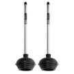 NEIKO 60170A Toilet Plungers | Dual Pack | Patented All-Angle Design | Heavy Duty | Aluminum Handle | Residential, Commercial, and Industrial Building Sanitation Use 🍁 All In One Marketplace Canada