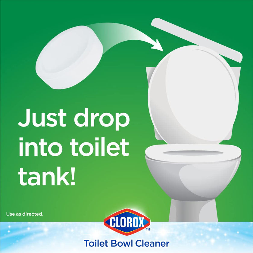 Clorox Automatic Toilet Bowl Cleaner with Bleach, 100 g, Multi-Pack of 12 🍁 All In One Marketplace Canada