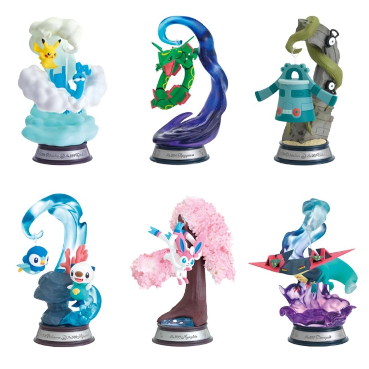Pokemon Swing Vignette Collection 2 (1 Random Box) (Re-ment Blind Box)