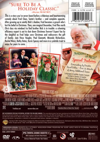 Fred Claus DVD - (Used)