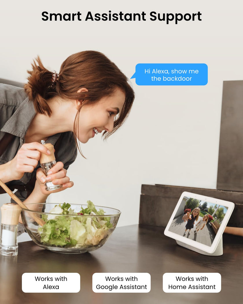 REOLINK Video Doorbell Camera WiFi, 2K Wired Doorbell Camera for Home Security, 2.4/5GHz WiFi, 180° Diagonal, Smart Detection, microSD Card/Cloud Storage, Indoor/Outdoor Surveillance (Chime Included) 🍁 All In One Marketplace Canada