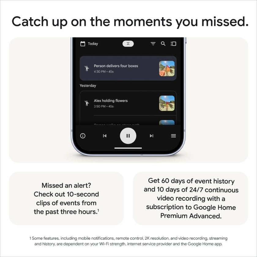 Google Nest Doorbell (Wired, 3rd gen)- 2K Video and Gemini - Linen 🍁 All In One Marketplace Canada