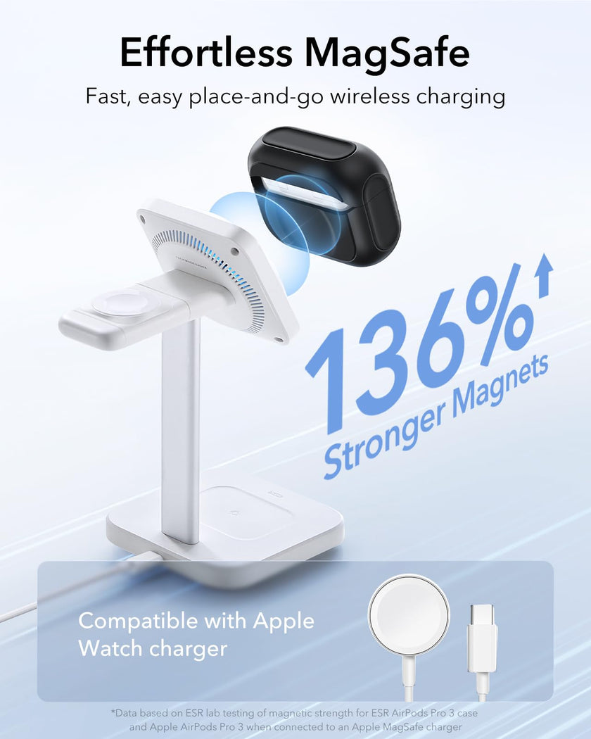ESR for AirPods Pro 3 Case, Compatible with AirPods Pro Case 3rd Generation (2025), Compatible with MagSafe, Full Drop Protection Cover with Lanyard, Black 🍁 All In One Marketplace Canada