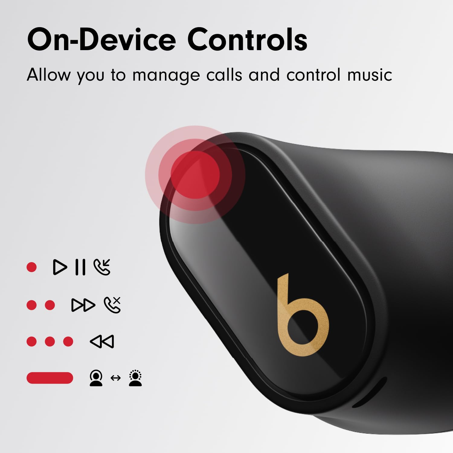 Beats Studio Buds + | True Wireless Noise Cancelling Earbuds, Enhanced Apple & Android Compatibility, Built-in Microphone, Sweat Resistant Bluetooth Headphones, Spatial Audio - Black 🍁 All In One Marketplace Canada