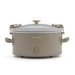 Crock-Pot Design Series 6-Quart Manual Slow Cooker, Alpaca Brown 🍁 All In One Marketplace Canada