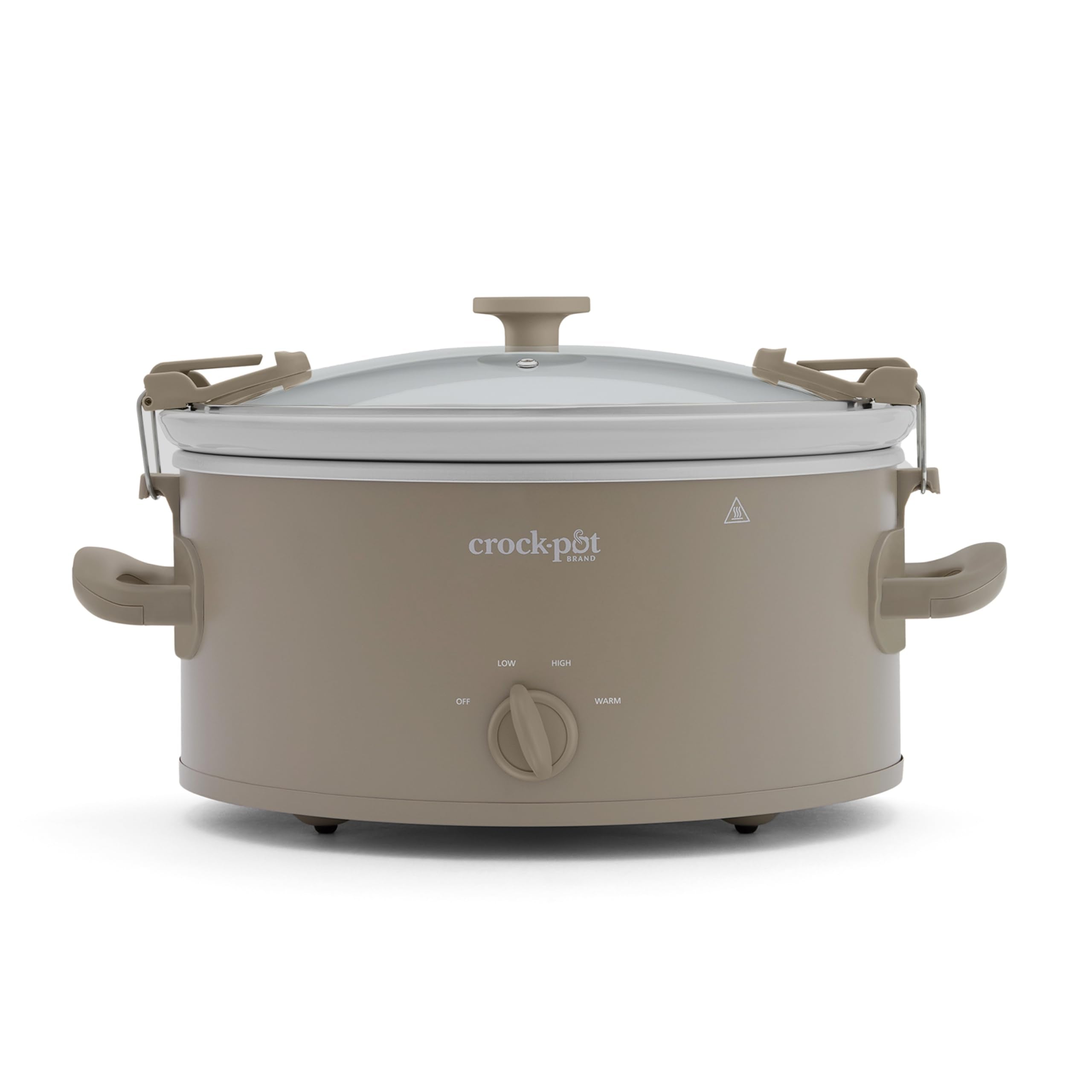 Crock-Pot Design Series 6-Quart Manual Slow Cooker, Alpaca Brown 🍁 All In One Marketplace Canada