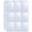 360 Pockets Trading Card Sleeves - Double-Sided 9 Pocket Page Protector, Ultra-Clear Card Sheets for 3 Ring Binder, Sleeves for Game Yugioh/MTG, Baseball, Business Cards, Coupons 🍁 All In One Marketplace Canada