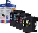 Brother LC101 Colour Ink Cartridges (Cyan, Magenta, Yellow), 3 Pack (LC1013PKS)