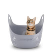 Litter Genie Cat Litter Box in Flexible Plastic with Handles, High Walls 🍁 All In One Marketplace Canada