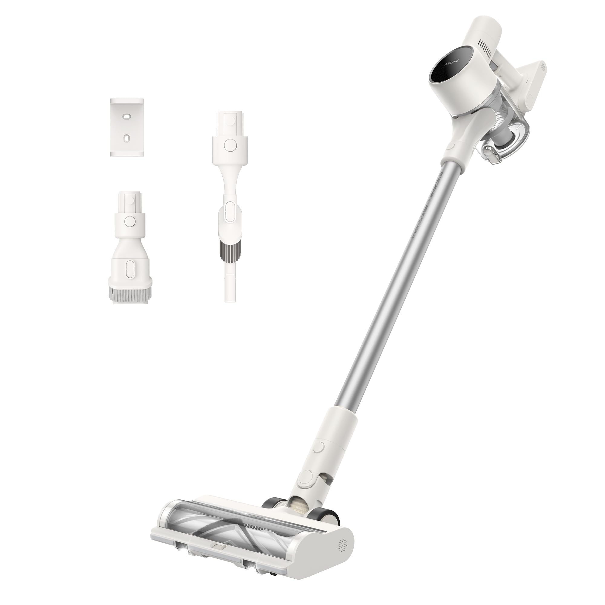 DREAME R10 Pure Cordless Vacuum Cleaner, Stick Vacuum Cleaner for Home, 120AW Powerful Suction, Anti-Tangle, LED Headlights, Up to 60 Mins Runtime, Lightweight for Carpet, Hard Floor, Pet Hair 🍁 All In One Marketplace Canada