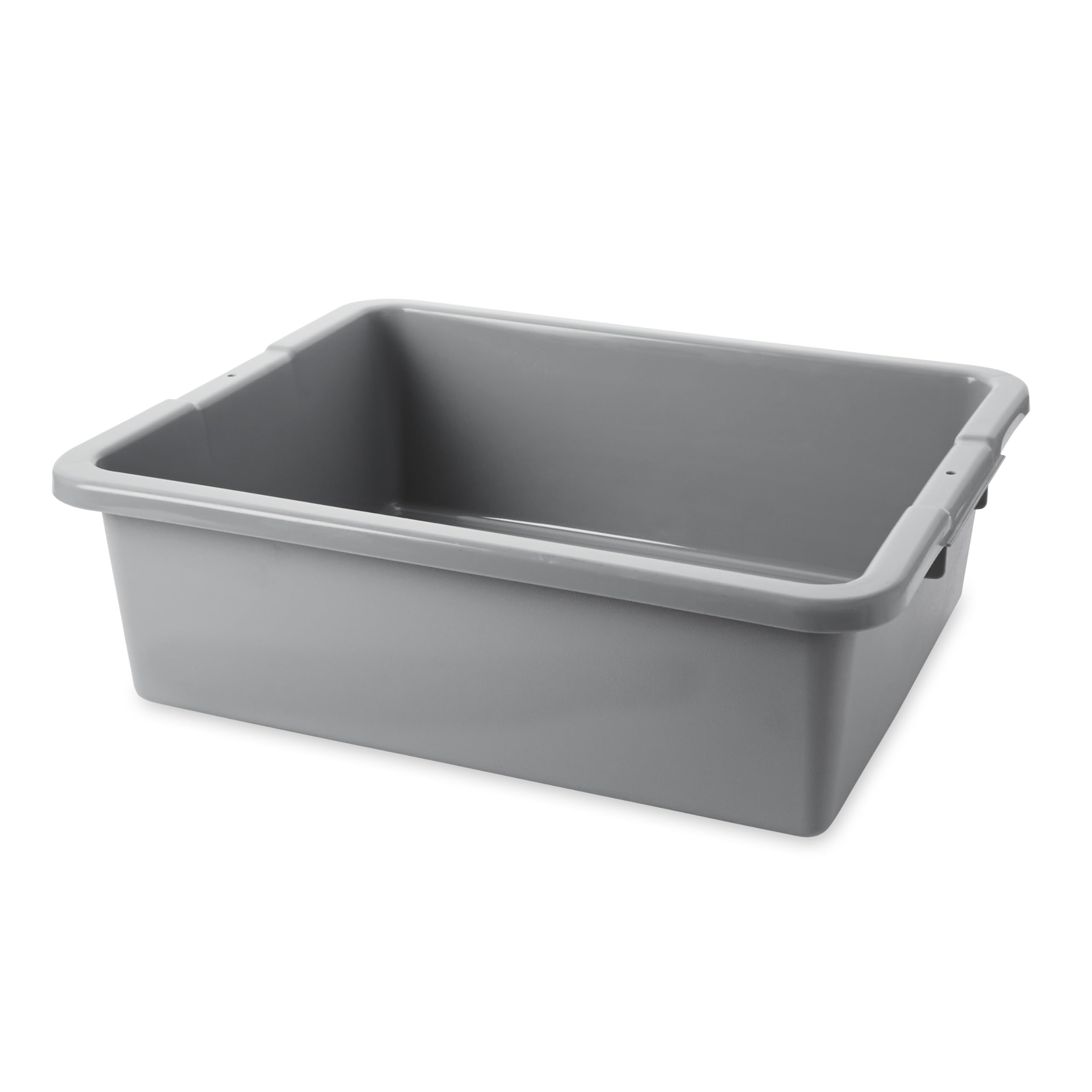 Rubbermaid Commercial Products Standard Bus/Utility Box 7-Gallon Gray Heavy Duty Plastic Restaurant Wash Basin/Dish Washing Tub for Kitchen Organization/Storage 🍁 All In One Marketplace Canada