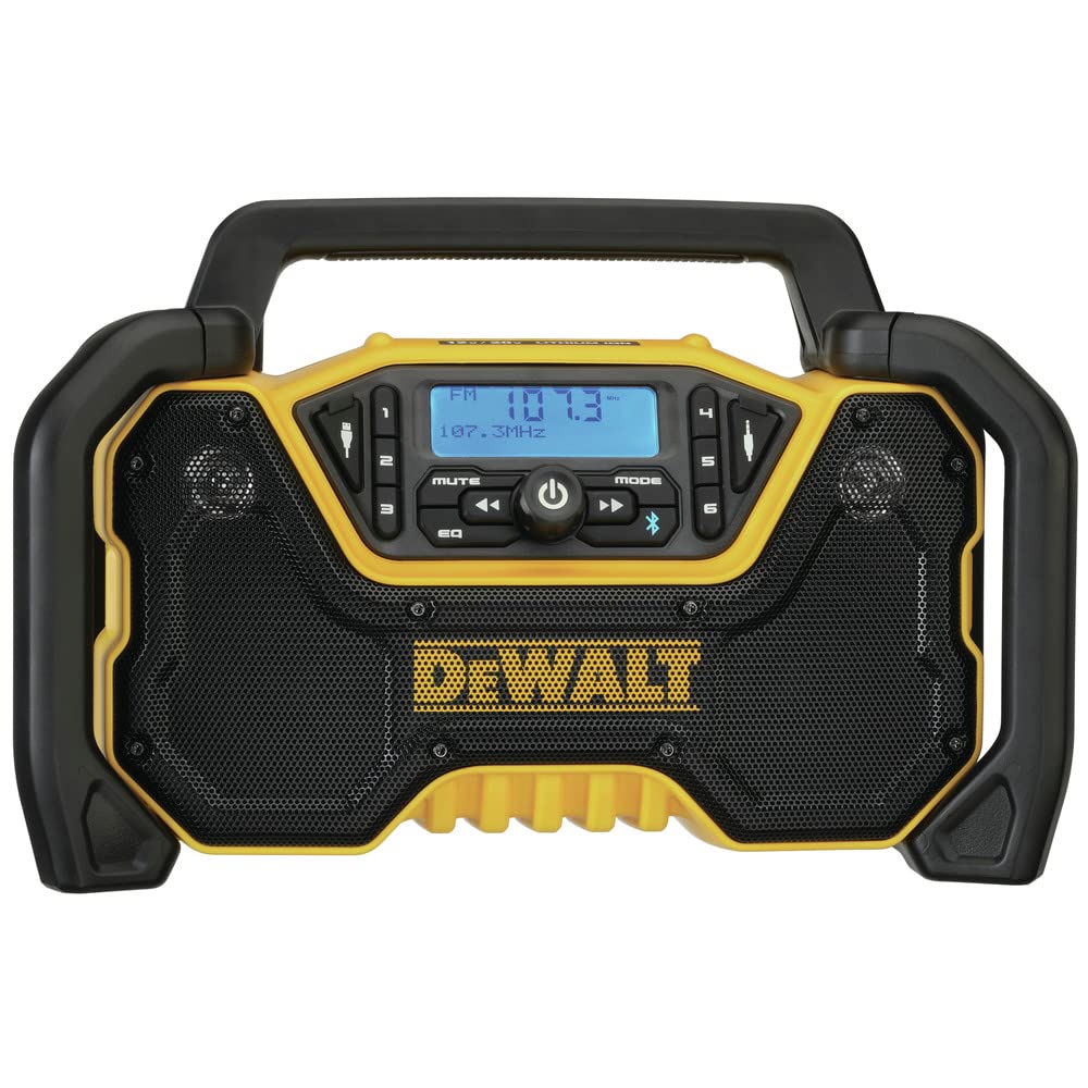 DEWALT 12V/20V MAX* Portable Radio, Bluetooth, Cordless, Jobsite, Tool Only (DCR028B) 🍁 All In One Marketplace Canada