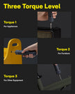 HOTO Electric Screwdriver Set, 3.6V Cordless Screwdriver Set USB-C, 3 Torque Settings, 1500mAh Battery, LED Light & 12 S2 Metal Bits for Furniture/Electrical Repairs 🍁 All In One Marketplace Canada