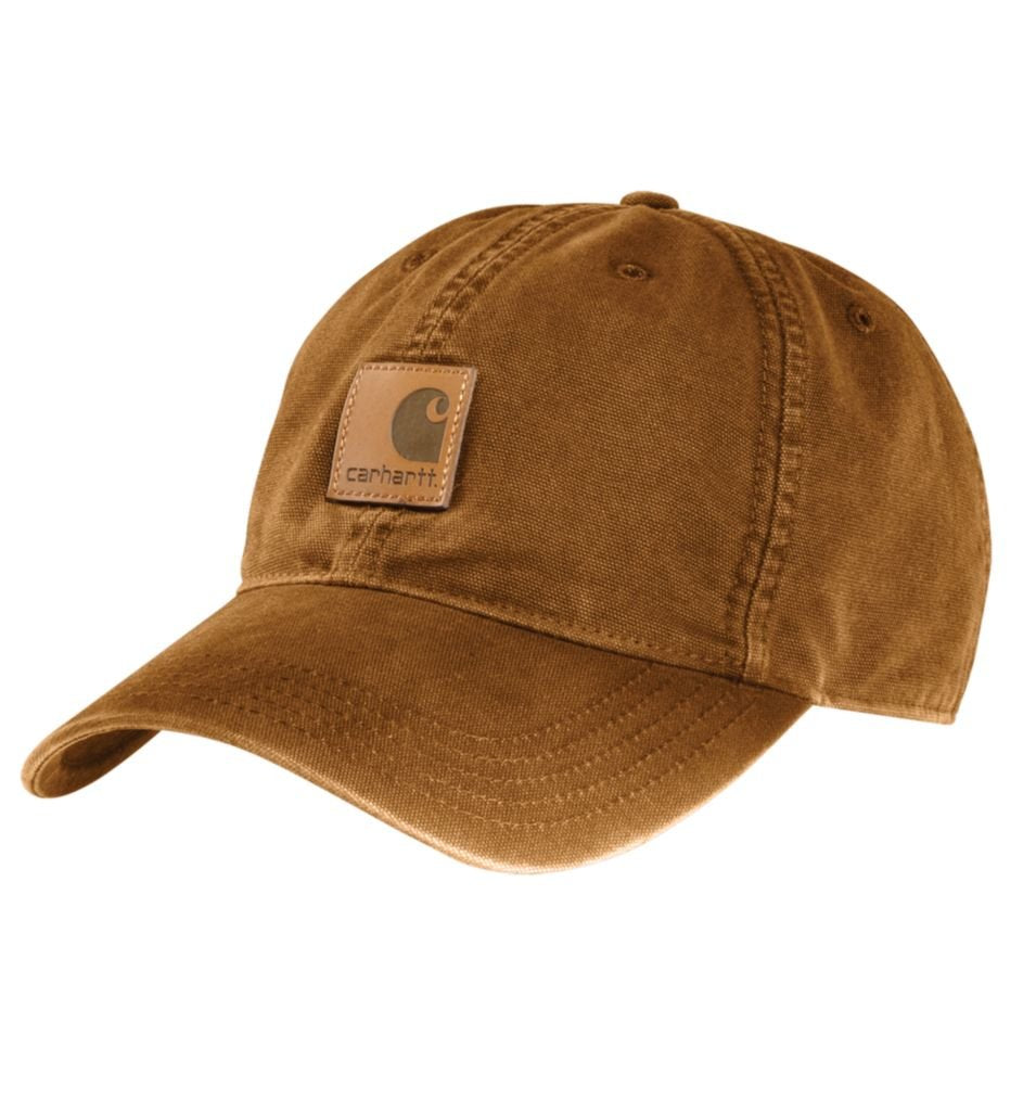 Carhartt Men's Canvas Cap, Carhartt Brown, One Size 🍁 All In One Marketplace Canada