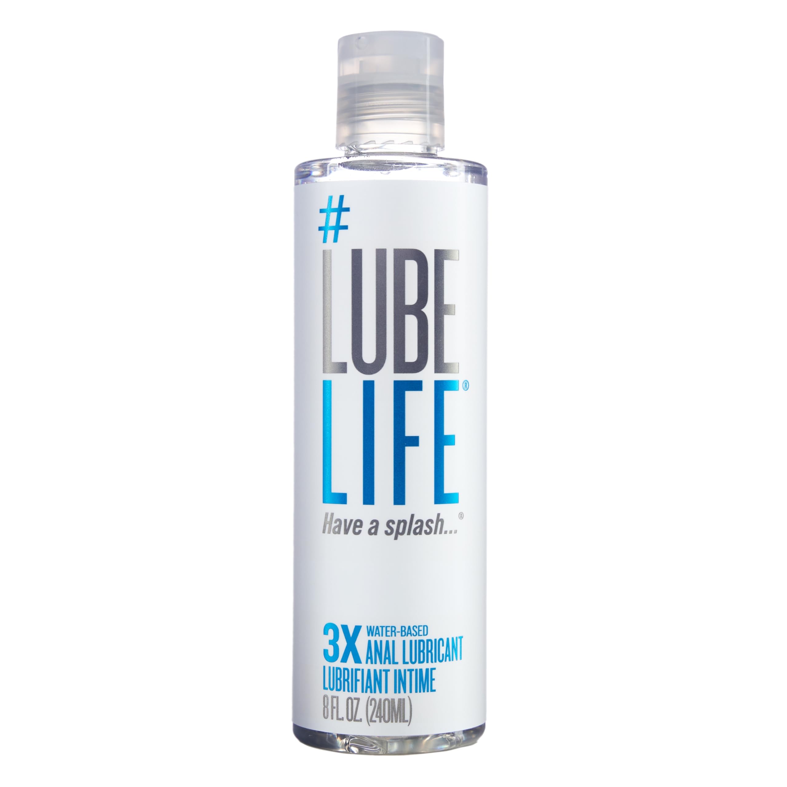 LubeLife 3X Anal Personal Lubricant, Thicker Water-Based lube for Men, Women and Couples, Extra Protection, Non-Sticky, Smooth Glide, 8 Fl Oz 🍁 All In One Marketplace Canada