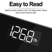 RENPHO Scale for Body Weight, Bathroom Weighing Scale with Backlit LED Display, Highly Accurate & Measures Weight up to 400 lb/180kg, Black-Core 1S (Black) 🍁 All In One Marketplace Canada