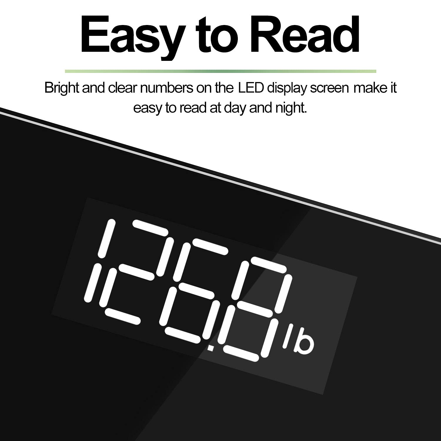 RENPHO Scale for Body Weight, Bathroom Weighing Scale with Backlit LED Display, Highly Accurate & Measures Weight up to 400 lb/180kg, Black-Core 1S (Black) 🍁 All In One Marketplace Canada