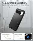 Spigen Case for Pixel 10 / Pixel 10 Pro Case, Tough Armor (AI) MagFit Designed for Google Pixel 10 / Pixel 10 Pro - Black 🍁 All In One Marketplace Canada