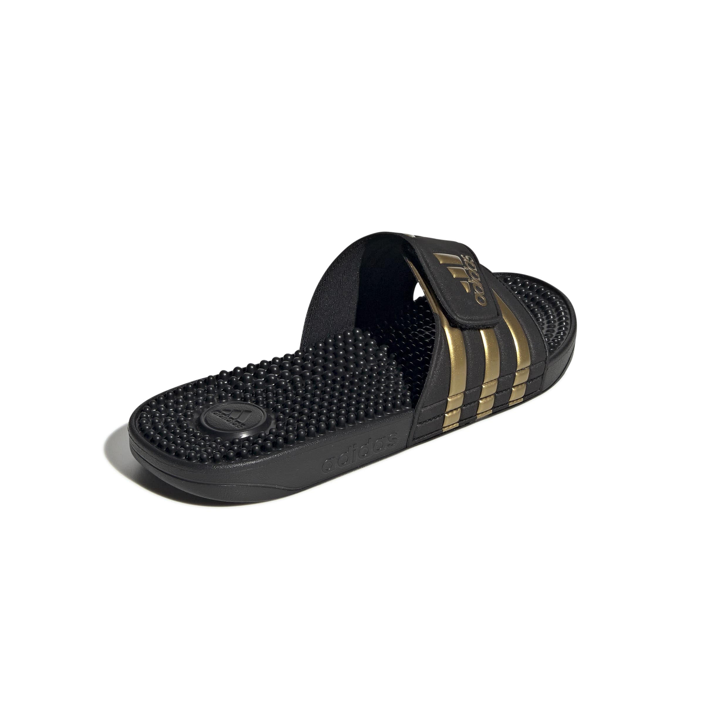 adidas Unisex-Adult Adissage, Core Black/Gold Metallic/Core Black, 11 🍁 All In One Marketplace Canada