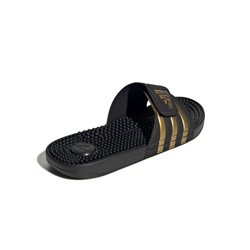 adidas Unisex-Adult Adissage, Core Black/Gold Metallic/Core Black, 11 🍁 All In One Marketplace Canada