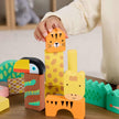 Fisher-Price Wood Toddler Toy Jungle Blocks, 50-Piece Wooden Animal Building Set for Preschool Pretend Play Kids Ages 2+ Years 🍁 All In One Marketplace Canada