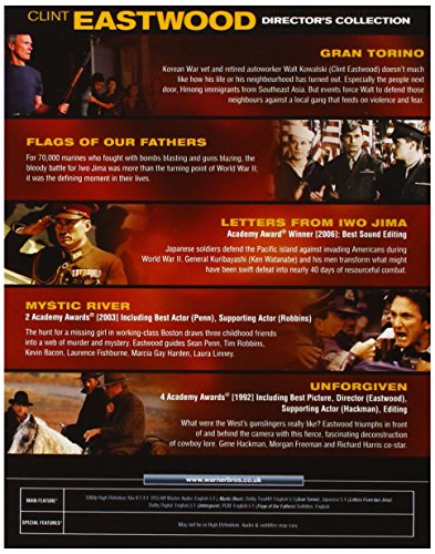 Clint Eastwood: The Director's Collection [Blu-Ray] (Region Free)
