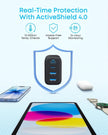Anker Zolo USB C Charger Block, 2-Pack 4-Port Wall Adapter with 50W Max Output, 2 USB-C and 2 USB-A, Compact and Stable Design, for iPhone 17/16 Series, MacBook, iPad, Pixel, Galaxy, and More (Black) 🍁 All In One Marketplace Canada