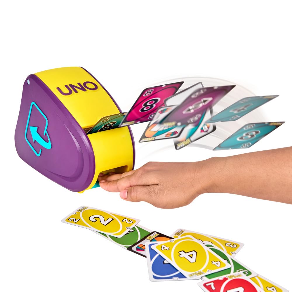 Mattel Games UNO Flip Attack Card Game, Ages 7+, 2-10 Players 🍁 All In One Marketplace Canada