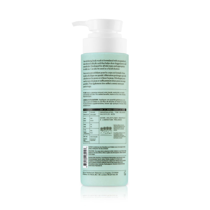 Naturium The Perfector Salicylic Acid Body Wash | Gentle & Smoothing Cleanser | 16.9 FL OZ / 500 ml 🍁 All In One Marketplace Canada