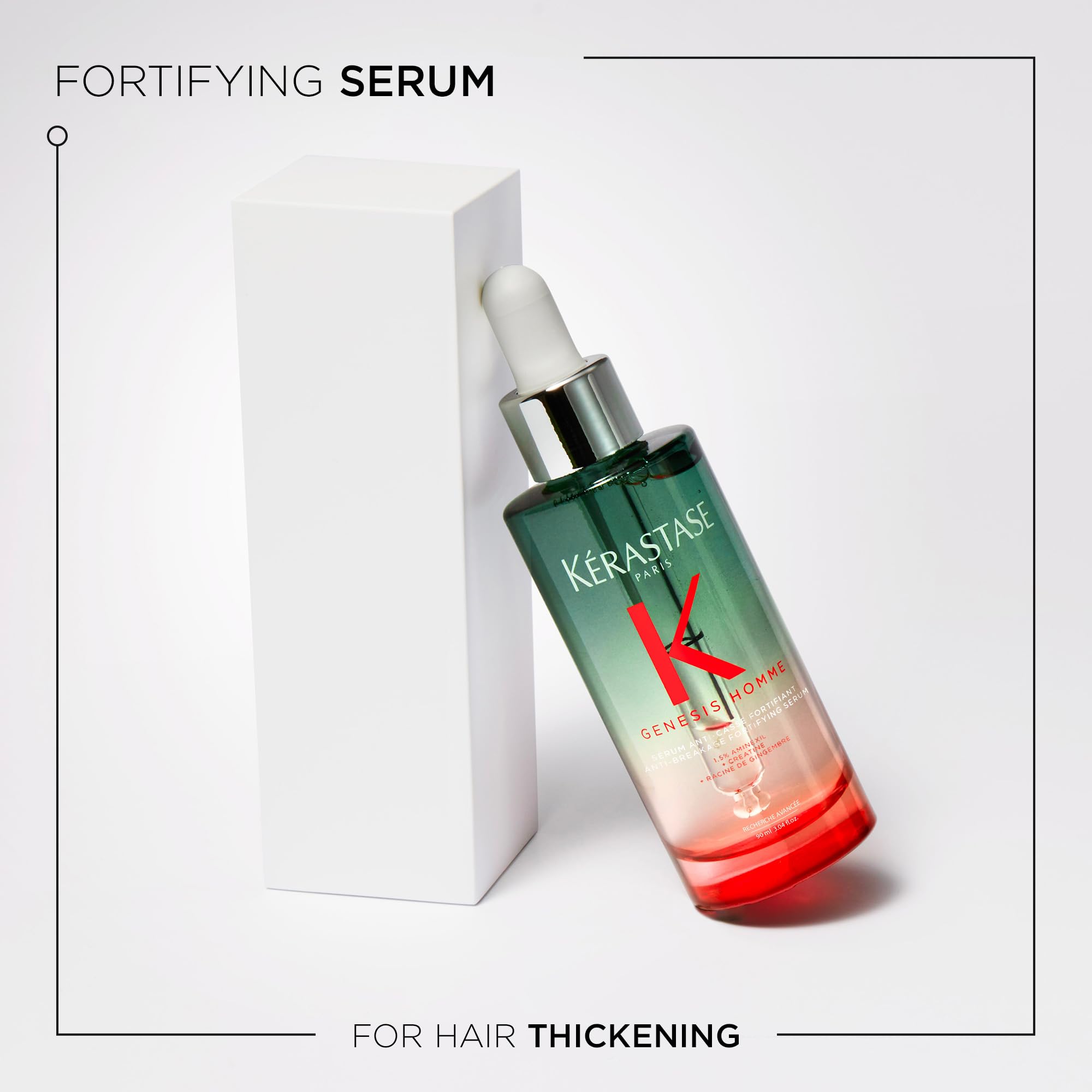 Kérastase Genesis Homme Fortifying Hair Thickening Serum for Men, 90 mL 🍁 All In One Marketplace Canada
