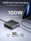 UGREEN 200W 8-Port GaN USB C Charger Block, Desktop Charging Station USB C and USB PD 100W Fast Charging Compatible for MacBook Pro 16