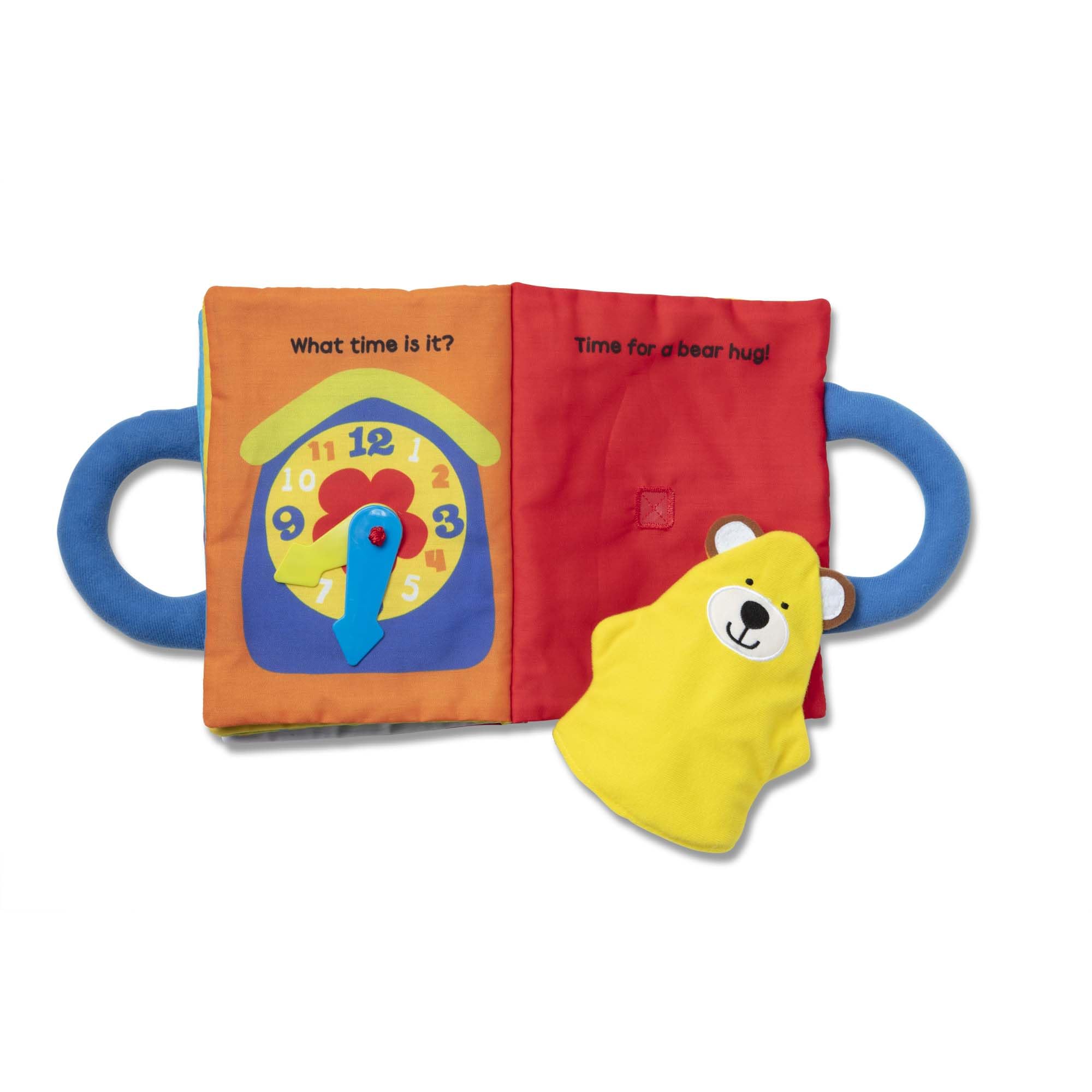 Melissa & Doug K’s Kids My First Activity Book, Soft Cloth Baby Book with Infant Toys—Puppets, Crinkles, Buttons, Buckles & Clock, Machine Washable Montessori Baby Toys for Kids 0–24 Months 🍁 All In One Marketplace Canada