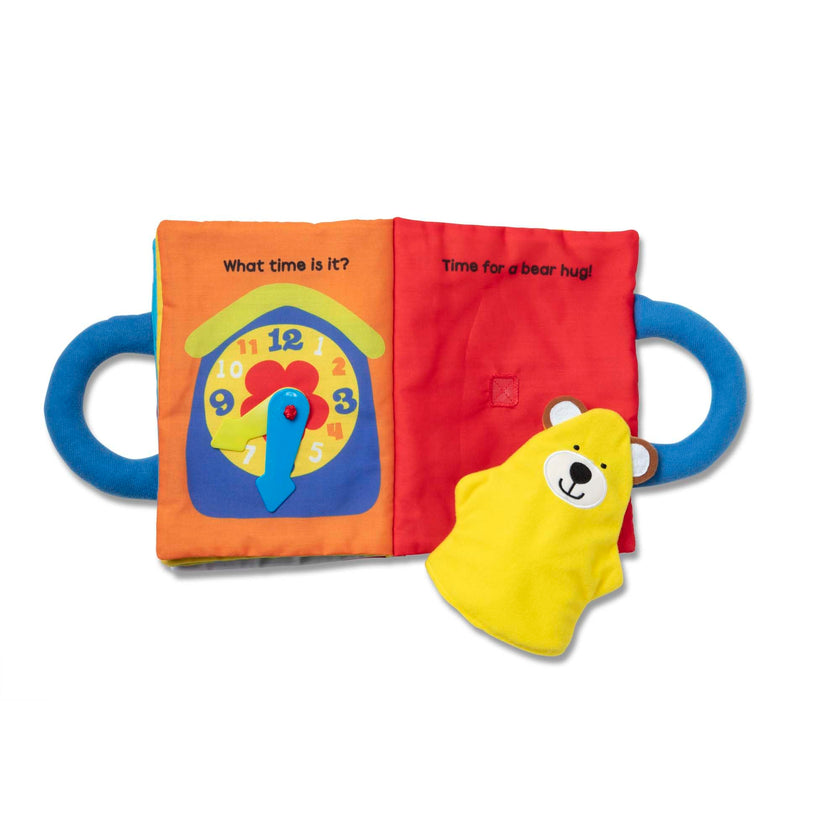 Melissa & Doug K’s Kids My First Activity Book, Soft Cloth Baby Book with Infant Toys—Puppets, Crinkles, Buttons, Buckles & Clock, Machine Washable Montessori Baby Toys for Kids 0–24 Months 🍁 All In One Marketplace Canada