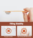 Drywall Repair Kit, Spackle, Wall Hole Filler, 2 Pack Spackling with Putty Knife, Patch, Sandpaper, Small Wall Hole Repair Project for Walls, Plasterboard, Ceilings, Apartments Indoor Outdoor 🍁 All In One Marketplace Canada