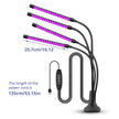 Sondiko LED Grow Light, Full Spectrum Plant Lights for Indoor Plants with Auto On Off 3/9/12H Timer, 10 Dimmable Levels, Adjustable Gooseneck, 3 Switch Modes 🍁 All In One Marketplace Canada