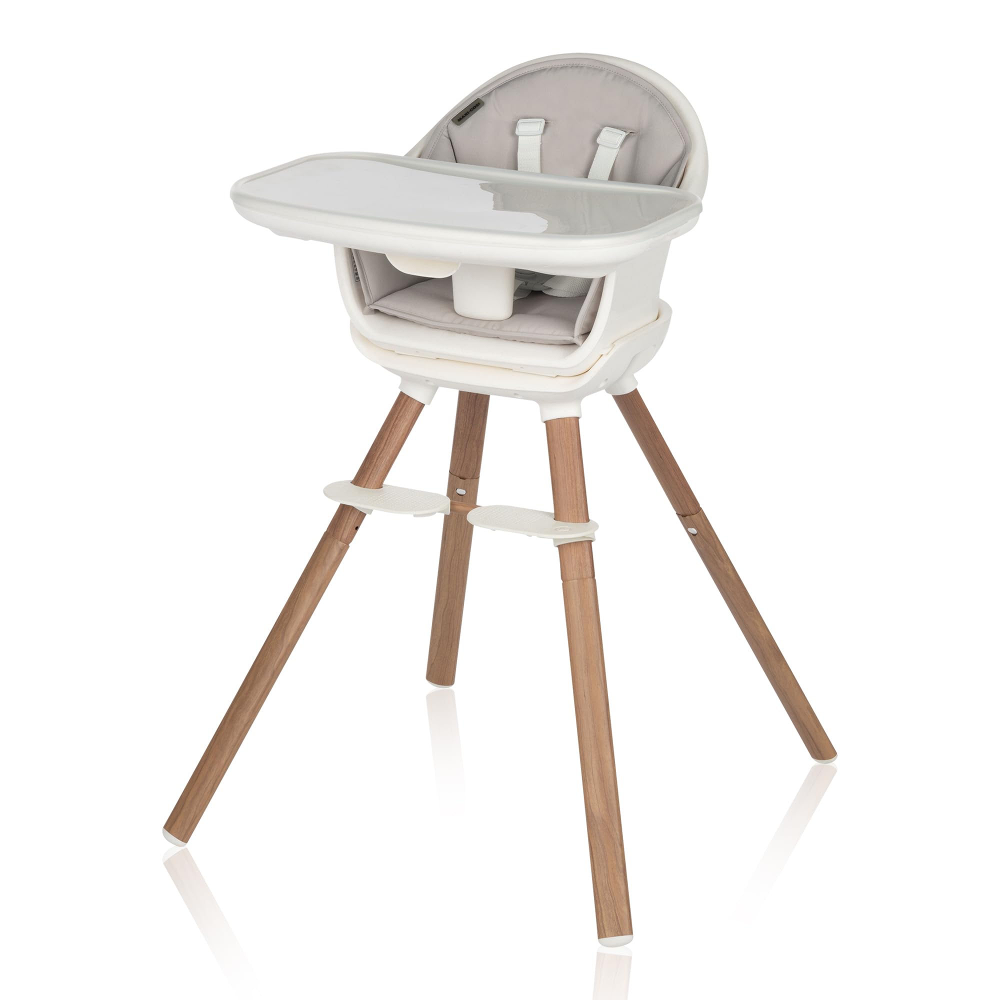 Maxi-Cosi Moa 8-in-1 High Chair, removable kitchen booster, converts to stool, table and chair, easy to clean, Horizon Sand 🍁 All In One Marketplace Canada