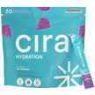 Cira Hydration Electrolytes Packets - Cira x Alicia McCarvell's Electrolyte Powder Sugar Free w Himalayan Salt, Daily On-the-Go Hydration Packets for Dehydration Relief - Very Grapeful, 20 Servings 🍁 All In One Marketplace Canada