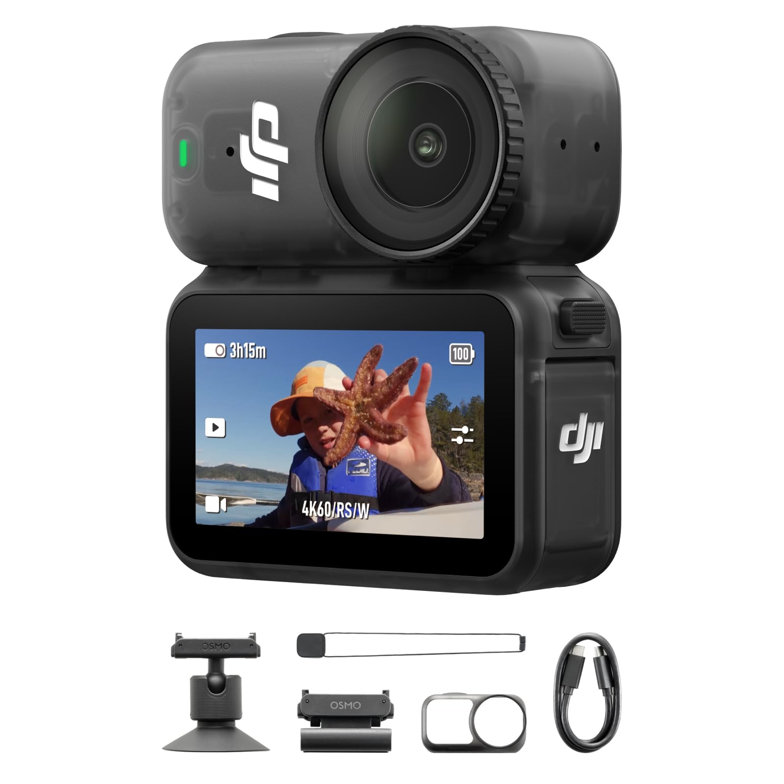 DJI Osmo Nano Standard Combo (128GB), 4K Wearable Camera, 1/1.3″ Sensor 🍁 All In One Marketplace Canada