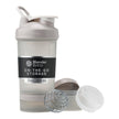 BlenderBottle Shaker Bottle with Pill Organizer and Storage for Protein Powder, Classic V2 ProStak System, 22-Ounce, Smoke Grey 🍁 All In One Marketplace Canada