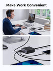 UGREEN 100W 6-Port GaN USB C Charging Station, Desktop Charger Block with 4 USB C and 2 USB A Fast Charging Compatible for MacBook Pro/Air, XPS, iPad, iPhone 17/16, Galaxy S26/S25/S24, Pixel 10/9 🍁 All In One Marketplace Canada