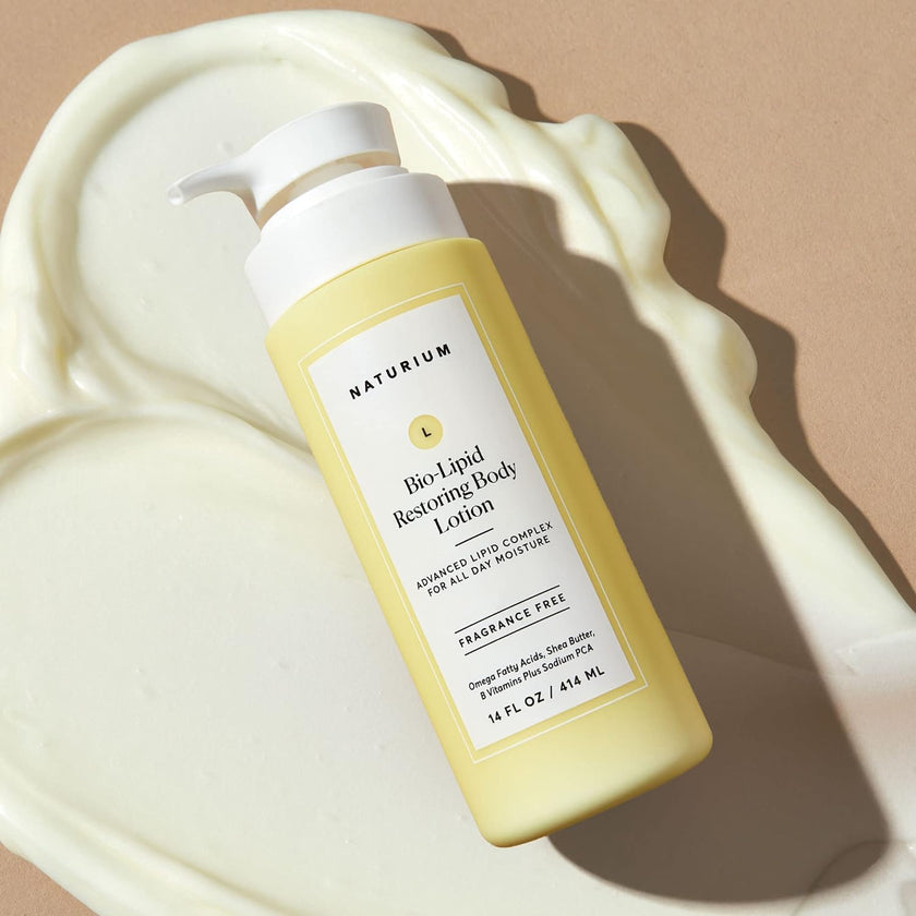 Naturium Bio-Lipid Restoring Body Lotion | Replenishing Moisturizing Cream, With Shea Butter, B Vitamins & Sodium PCA | 14 FL OZ / 414 ml 🍁 All In One Marketplace Canada