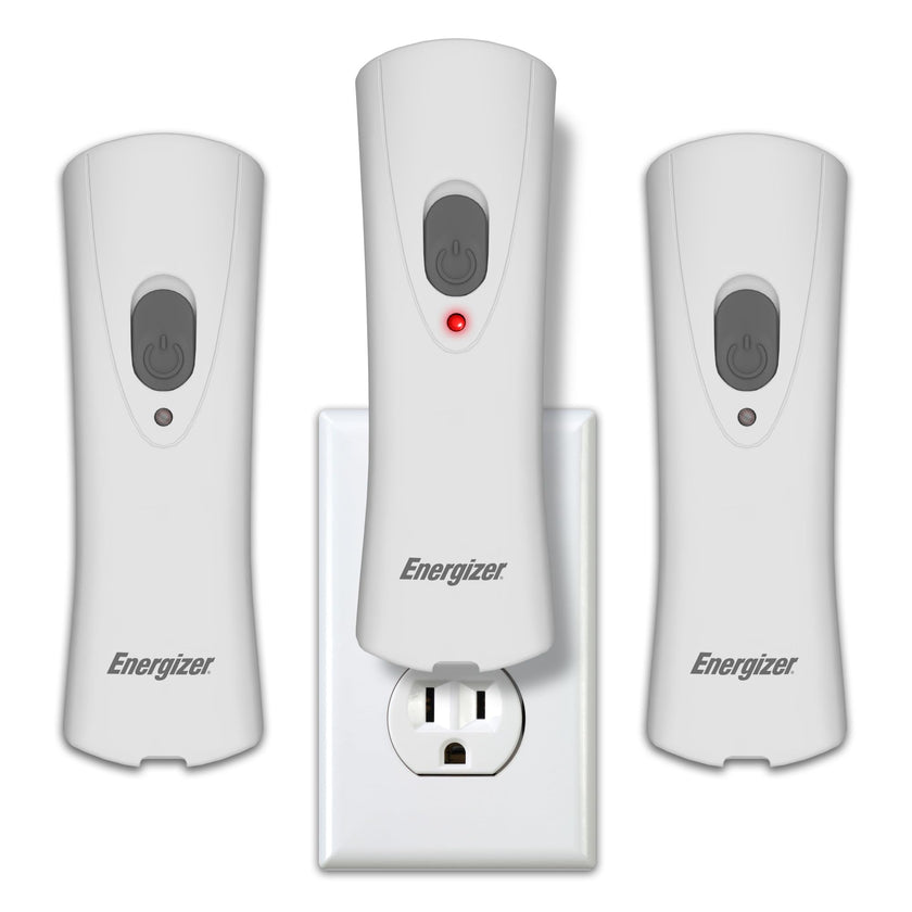 Energizer Weatheready Rechargeable Compact Handheld Light, Plug-in Rechargeable LED Light, Automatic Turn-On Emergency Flashlight, Built-in Rechargeable Battery Included, 3 Count 🍁 All In One Marketplace Canada